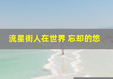 流星街人在世界 忘却的悠